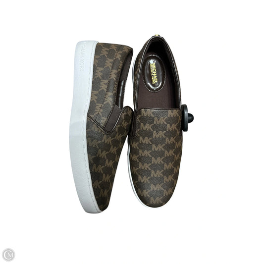 Shoes Designer By Michael Kors In Brown, Size: 8.5