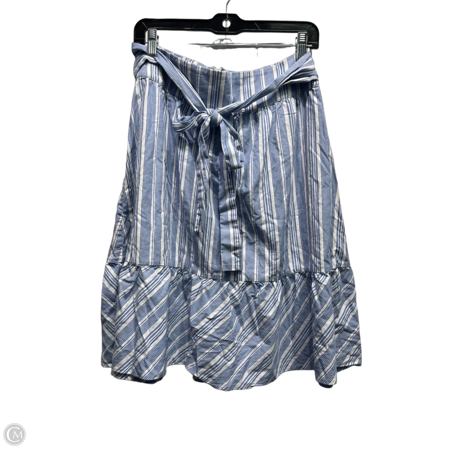 Skirt Mini & Short By J. Crew In Blue & White, Size: 2