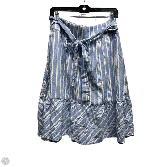 Skirt Mini & Short By J. Crew In Blue & White, Size: 2