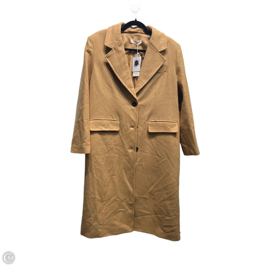 Coat Trench Coat By commense In Tan, Size: S