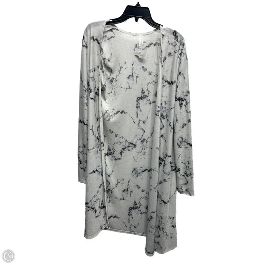 Sweater Cardigan By Honeyme In Grey, Size: L