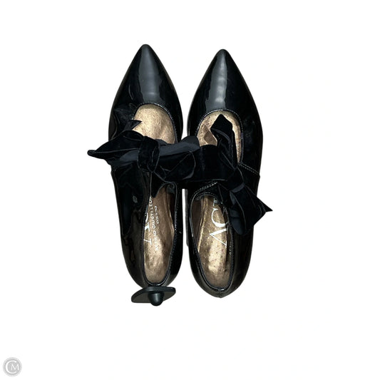 Shoes Flats By Agl In Black, Size: 9.5