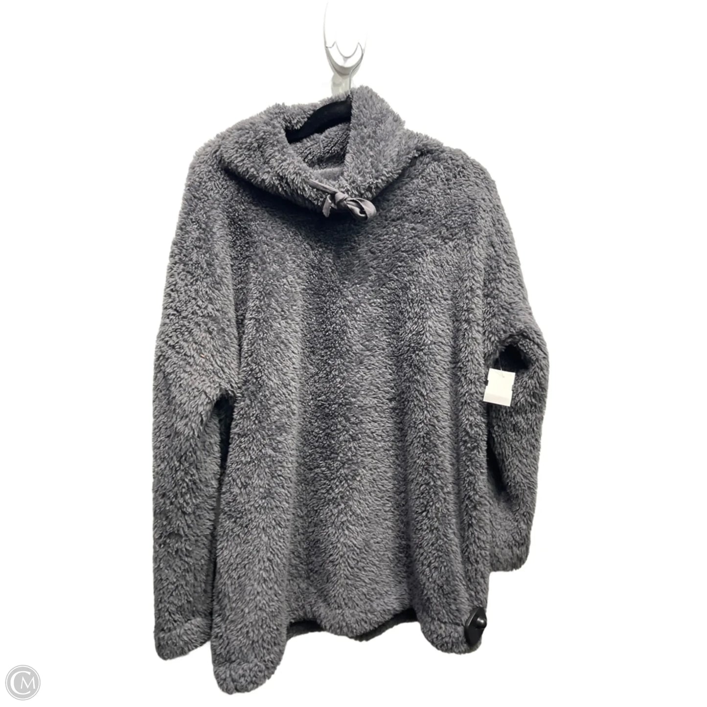 Sweatshirt Collar By Old Navy In Grey, Size: L