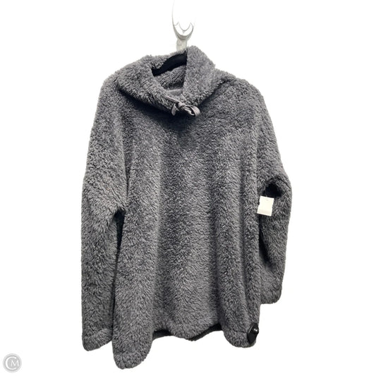 Sweatshirt Collar By Old Navy In Grey, Size: L