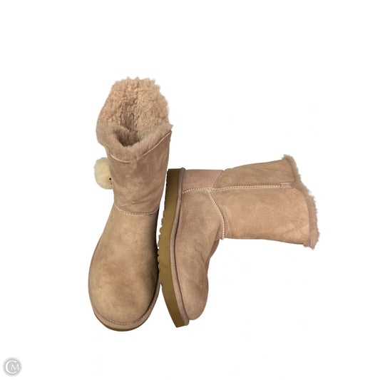 Boots Designer By Ugg In Pink, Size: 8