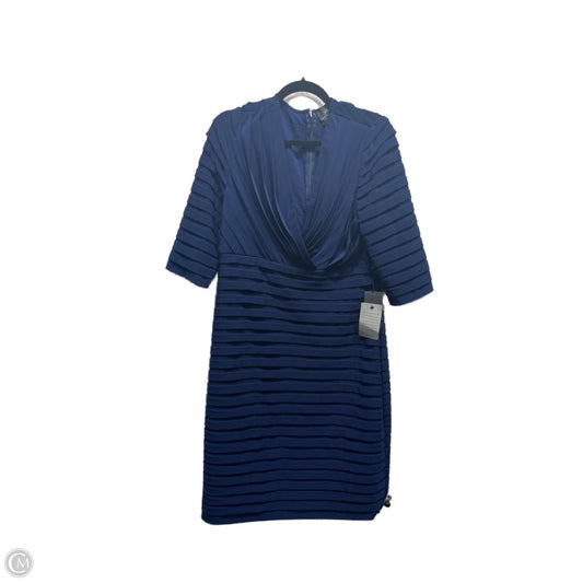 Dress Casual Short By Adrianna Papell In Blue, Size: Xl
