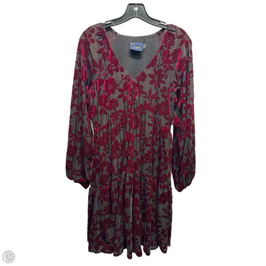 Dress Party Short By Just Taylor In Red, Size: S