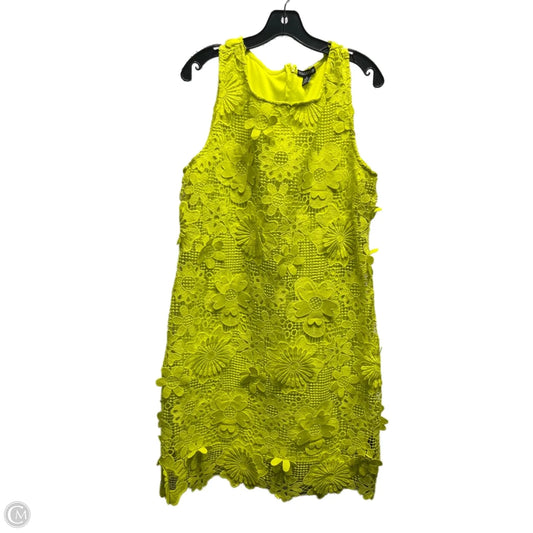 Dress Party Short By Nina Leonard In Green, Size: Xl