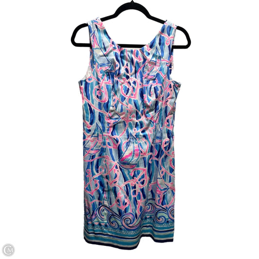 Dress Designer By Lilly Pulitzer In Blue & Pink, Size: S