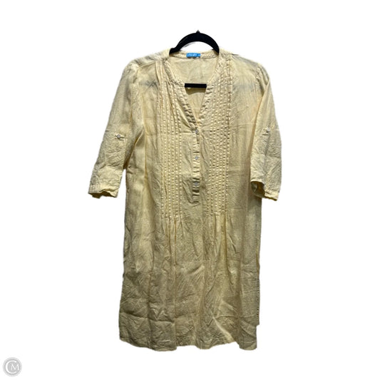 Dress Casual Short By J Mclaughlin In Yellow, Size: L