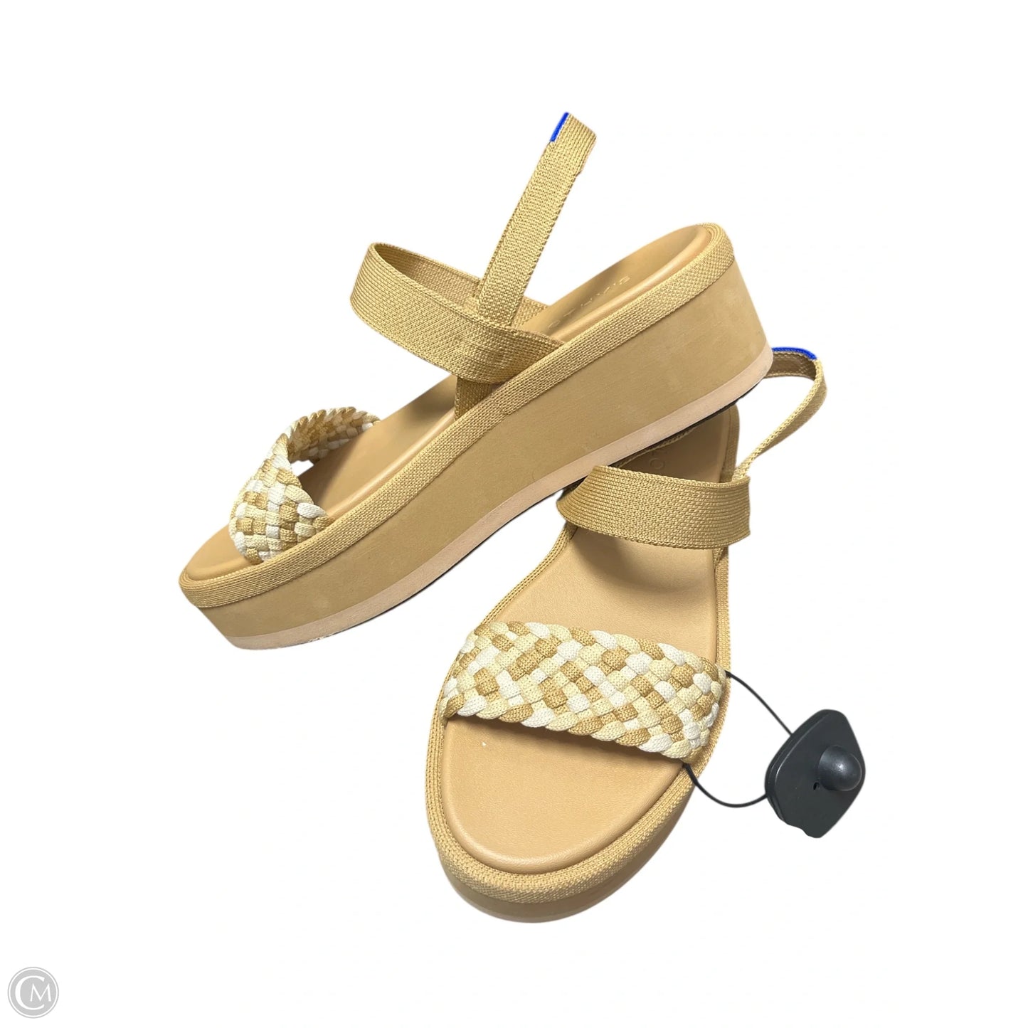 Sandals Heels Platform By Rothys In Tan, Size: 8