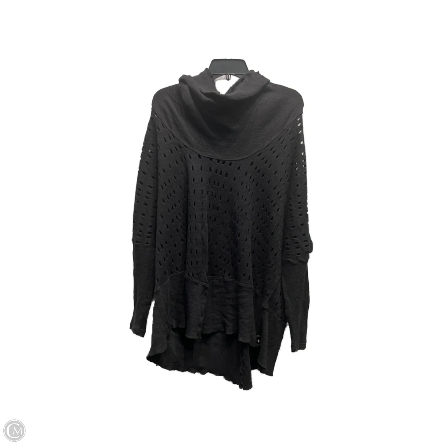 Top Long Sleeve By wearables In Black, Size: M