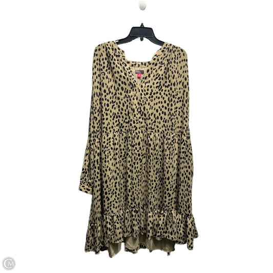 Dress Casual Short By Vince Camuto In Animal Print, Size: 3x