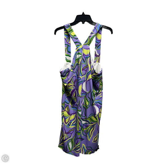 Dress Party Short By Boston Proper In Green & Purple, Size: Xl
