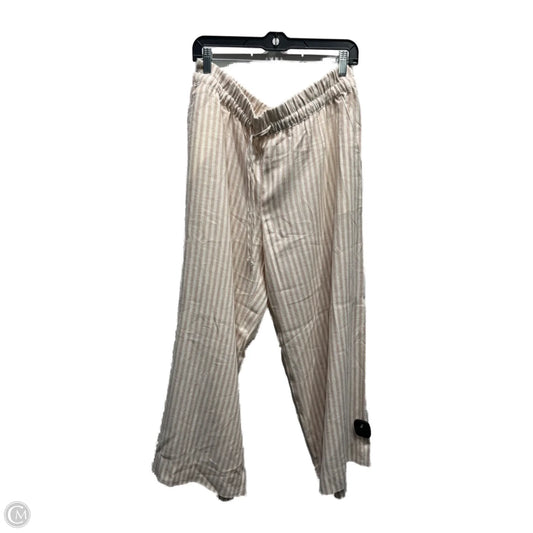 Pants Linen By A New Day In Brown, Size: Xl