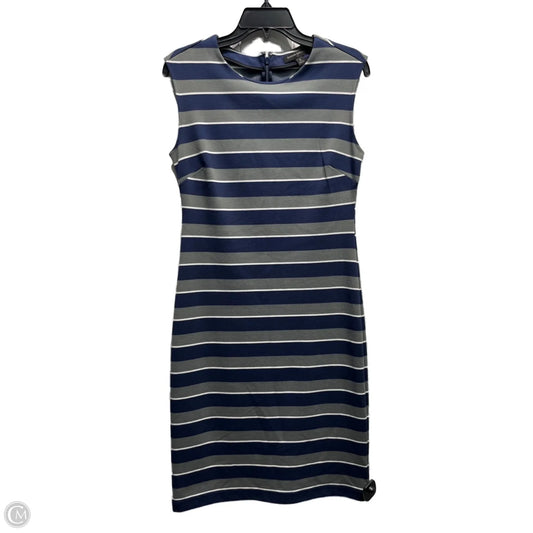 Dress Work By Banana Republic In Blue & Grey, Size: S
