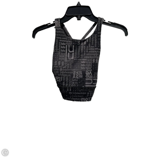 Athletic Bra By Lululemon In Black, Size: S