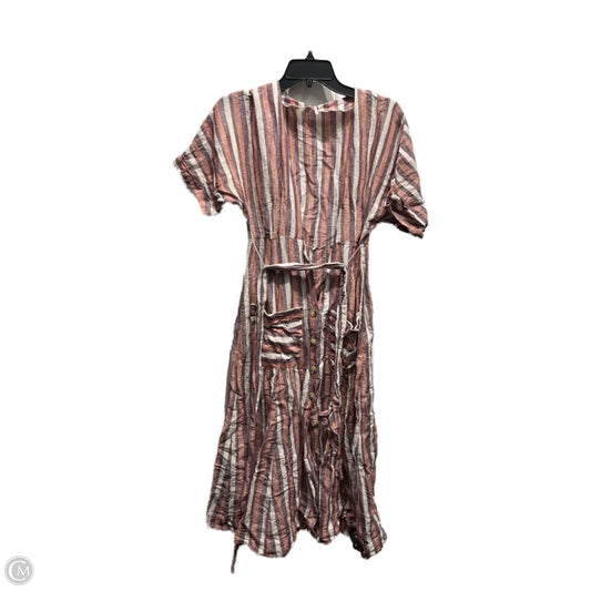 Dress Casual Short By Free People In Orange & Purple, Size: S