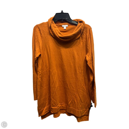 Top Long Sleeve By J. Jill In Orange, Size: M