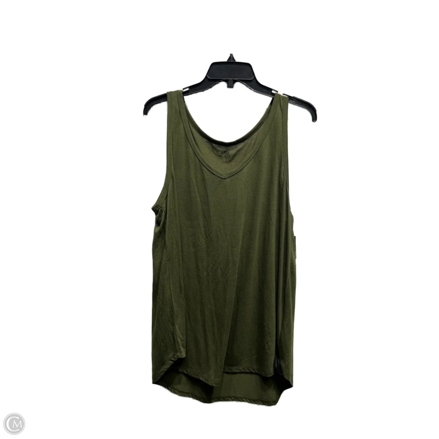 Top Sleeveless Basic By Ana In Green, Size: Xl