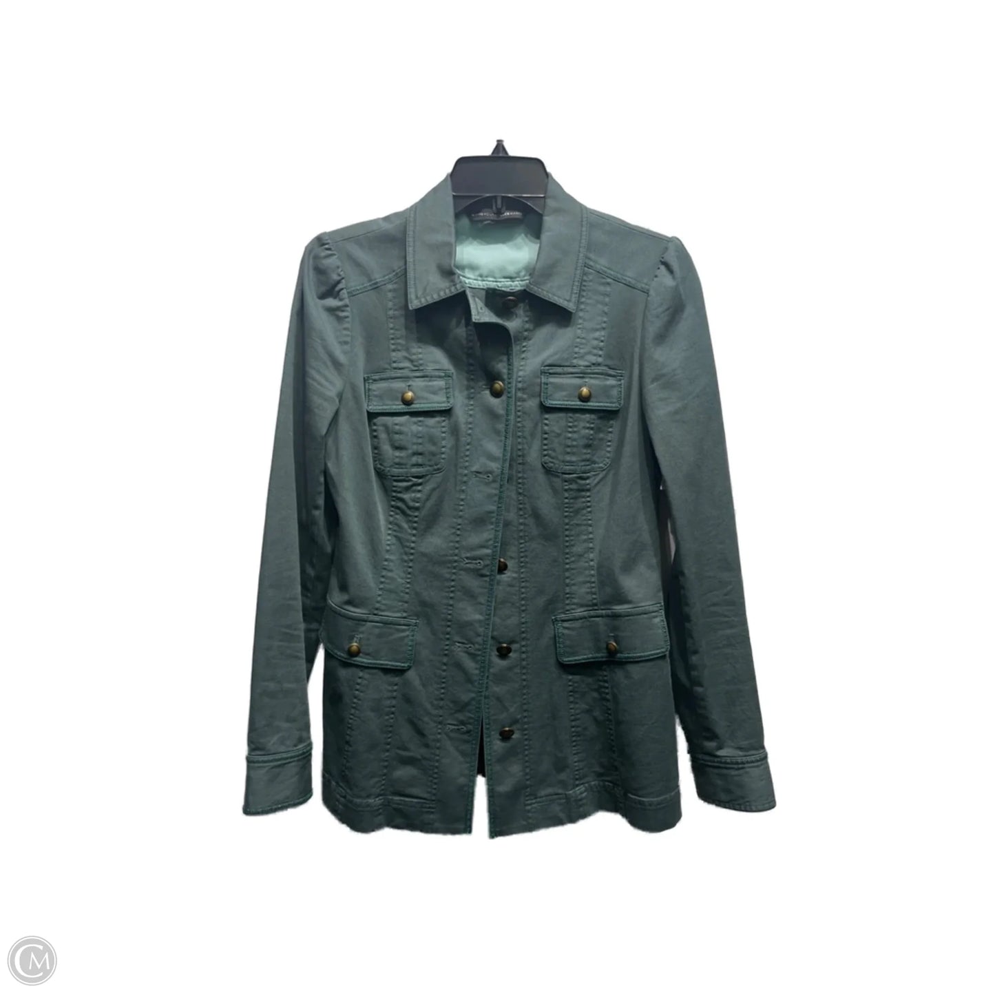 Jacket Utility By White House Black Market In Green, Size: S
