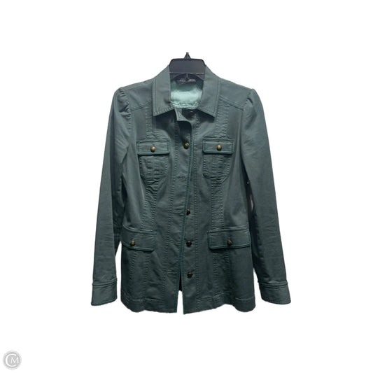Jacket Utility By White House Black Market In Green, Size: S