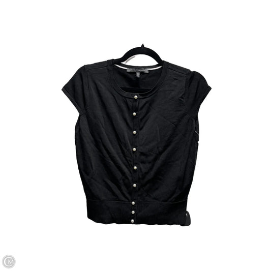 Sweater Short Sleeve By White House Black Market In Black, Size: S