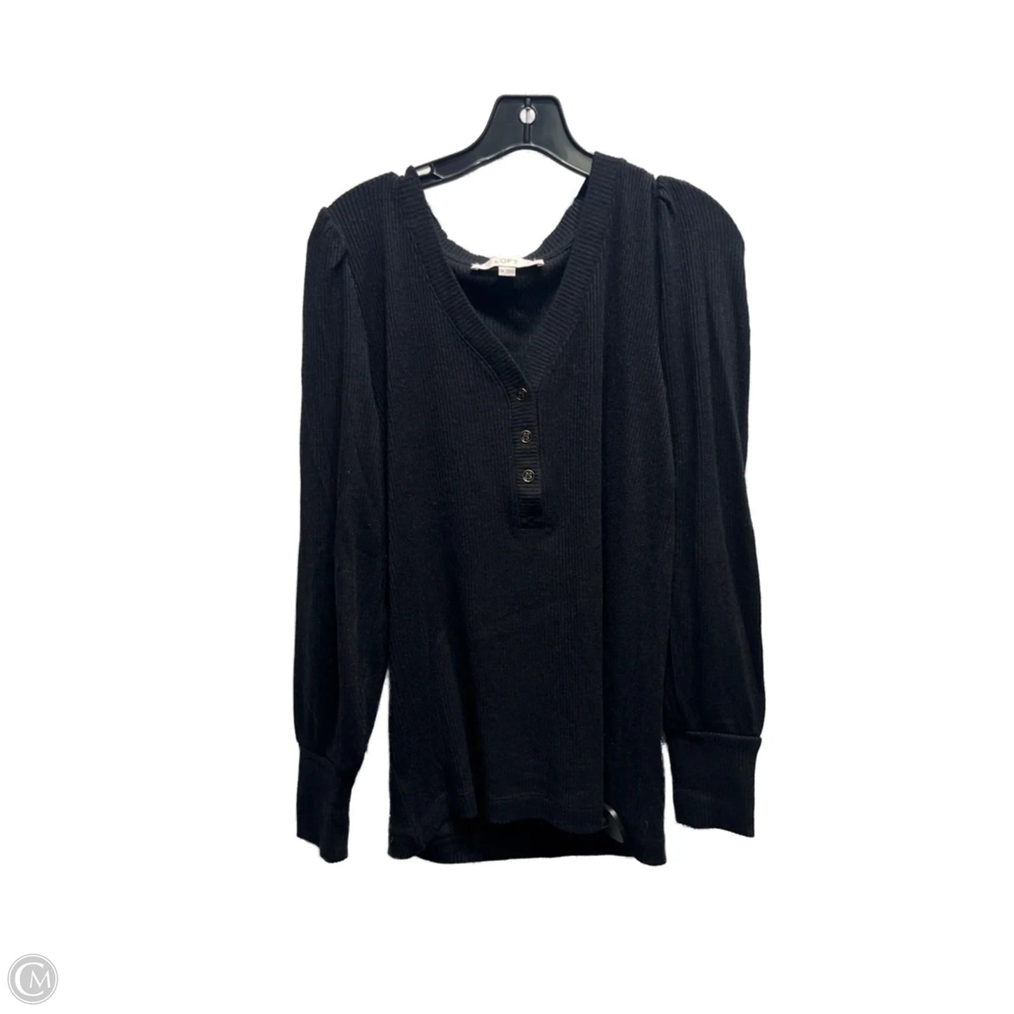 Sweater By Loft In Black, Size: M
