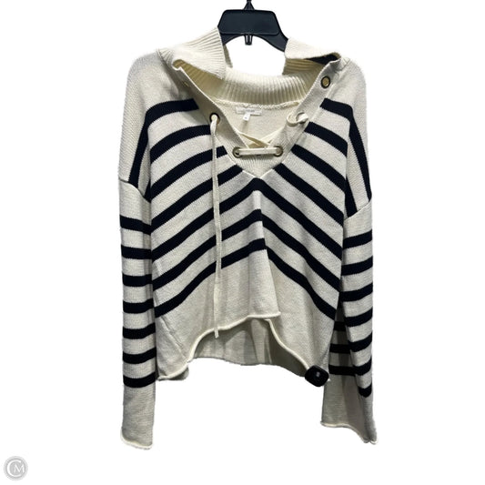 Sweater By Maurices In Black & White, Size: M