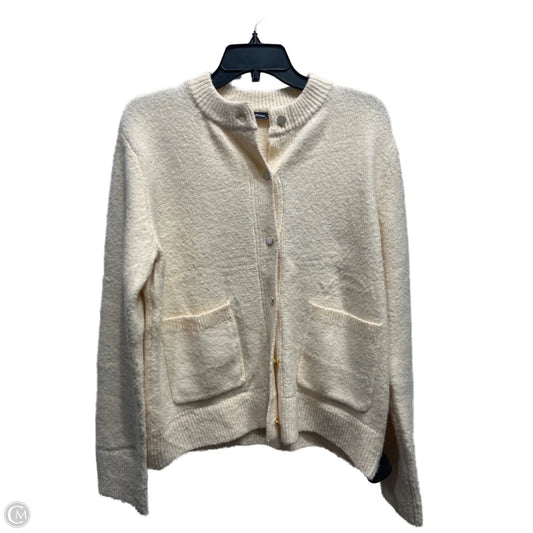 Sweater Cardigan By Prettygarden In Cream, Size: M
