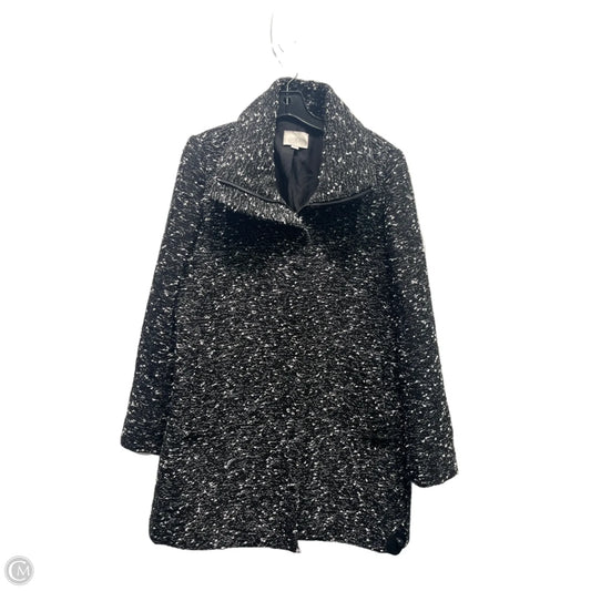 Coat Other By Loft In Black & White, Size: S