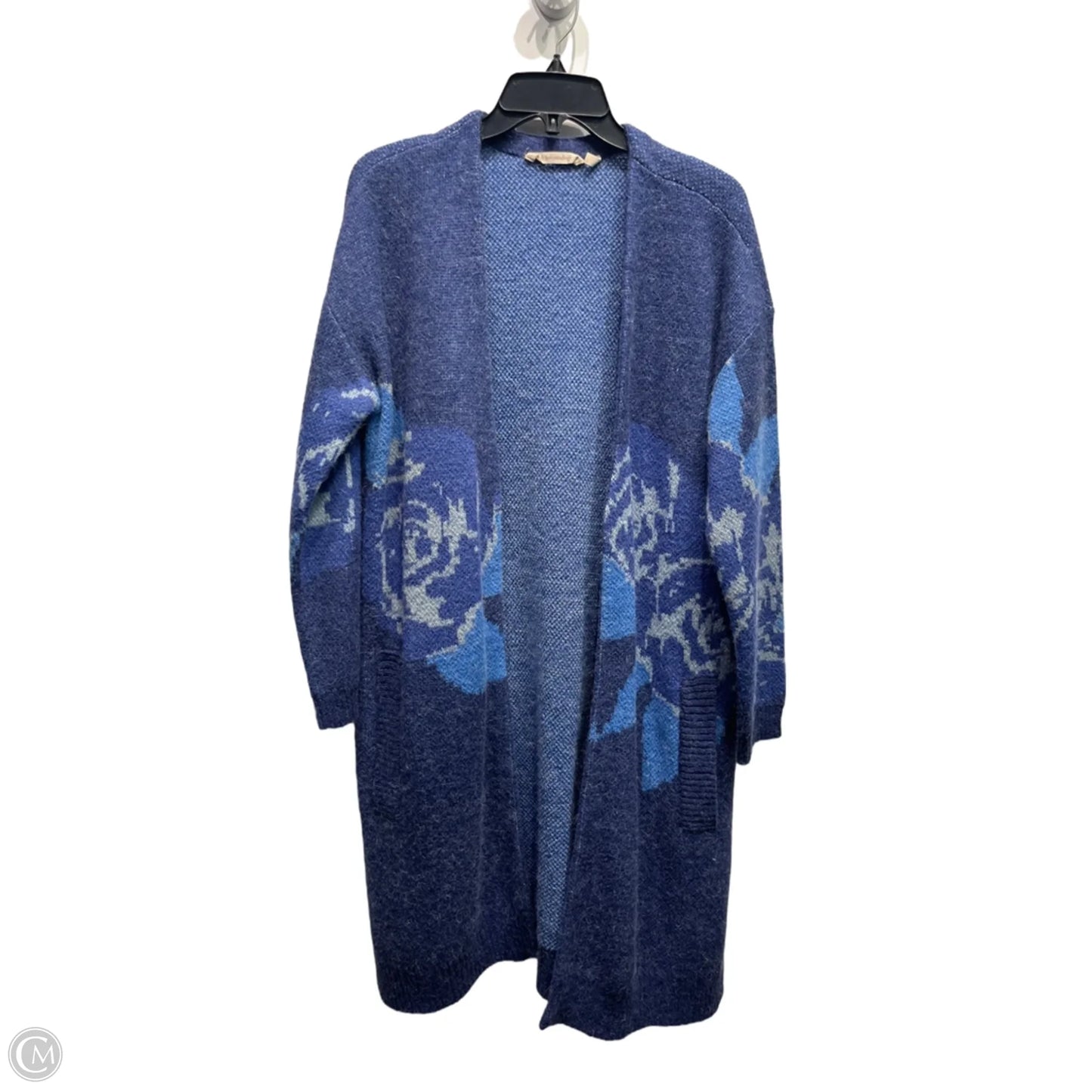 Sweater Cardigan By Soft Surroundings In Blue, Size: M