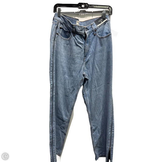 Jeans Wide Leg By Abercrombie And Fitch In Blue Denim, Size: 6