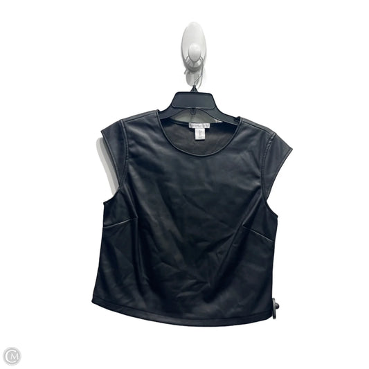 Top Short Sleeve By Sincerely Jules In Black, Size: L
