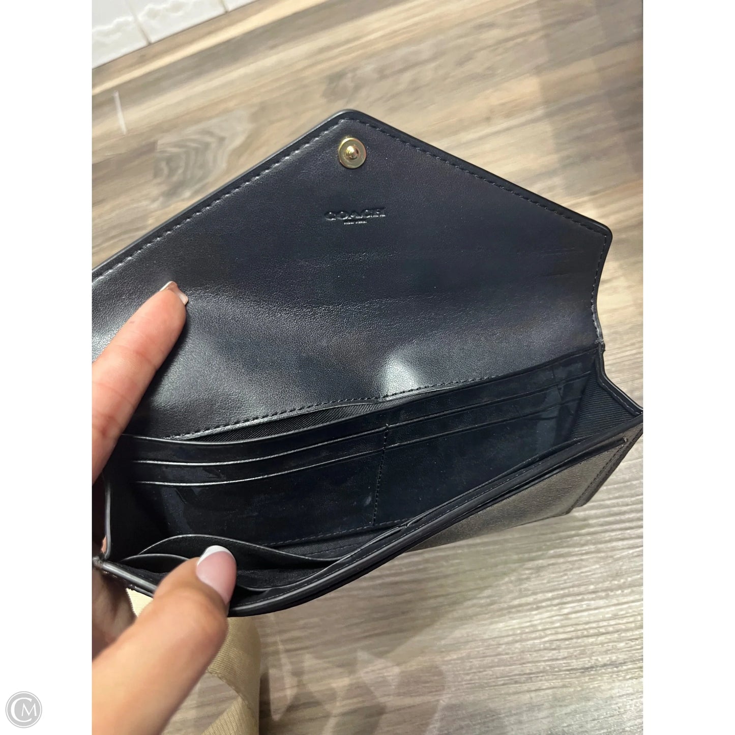 Wallet Designer By Coach, Size: Medium