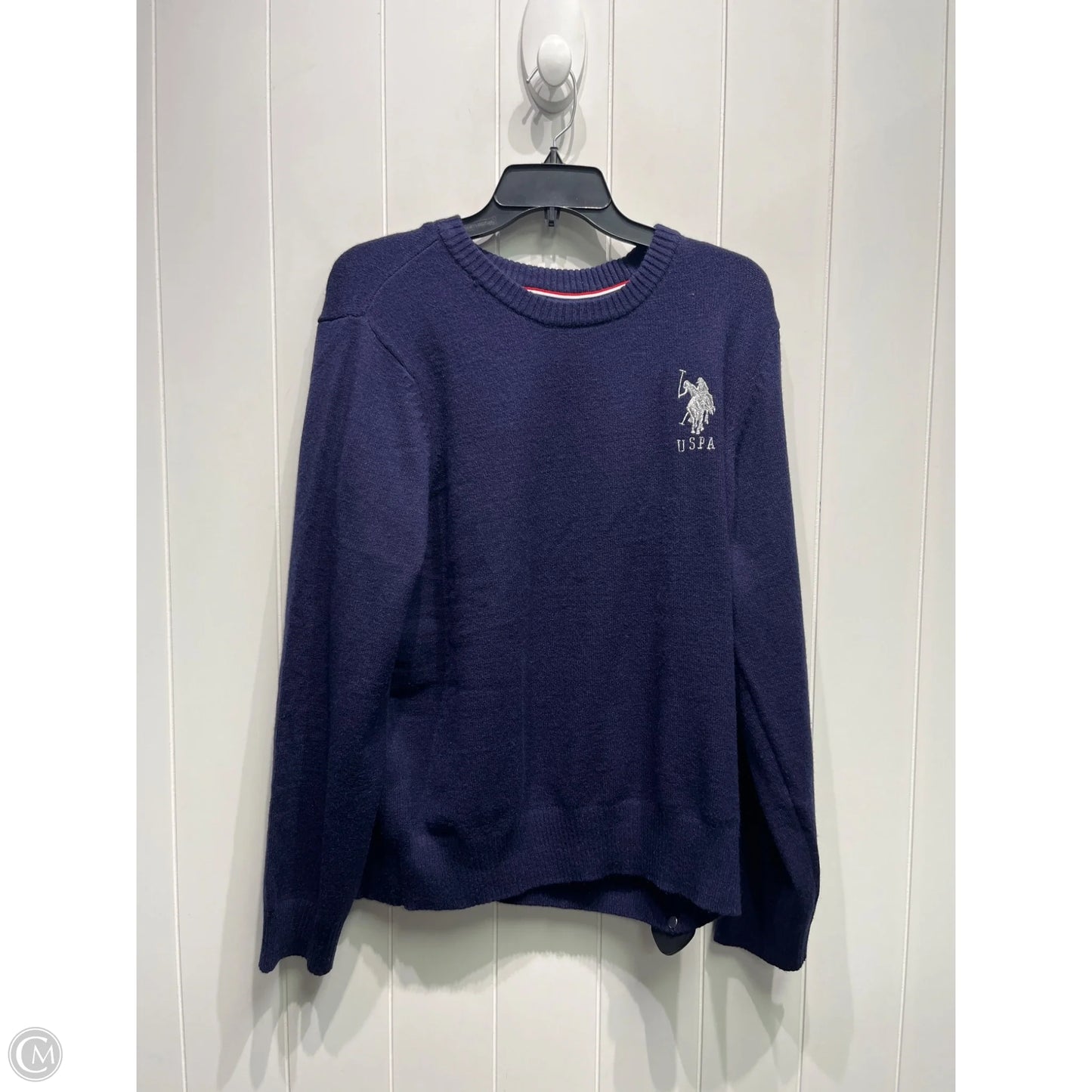 Sweater By Us Polo Assoc In Navy, Size: Xxl