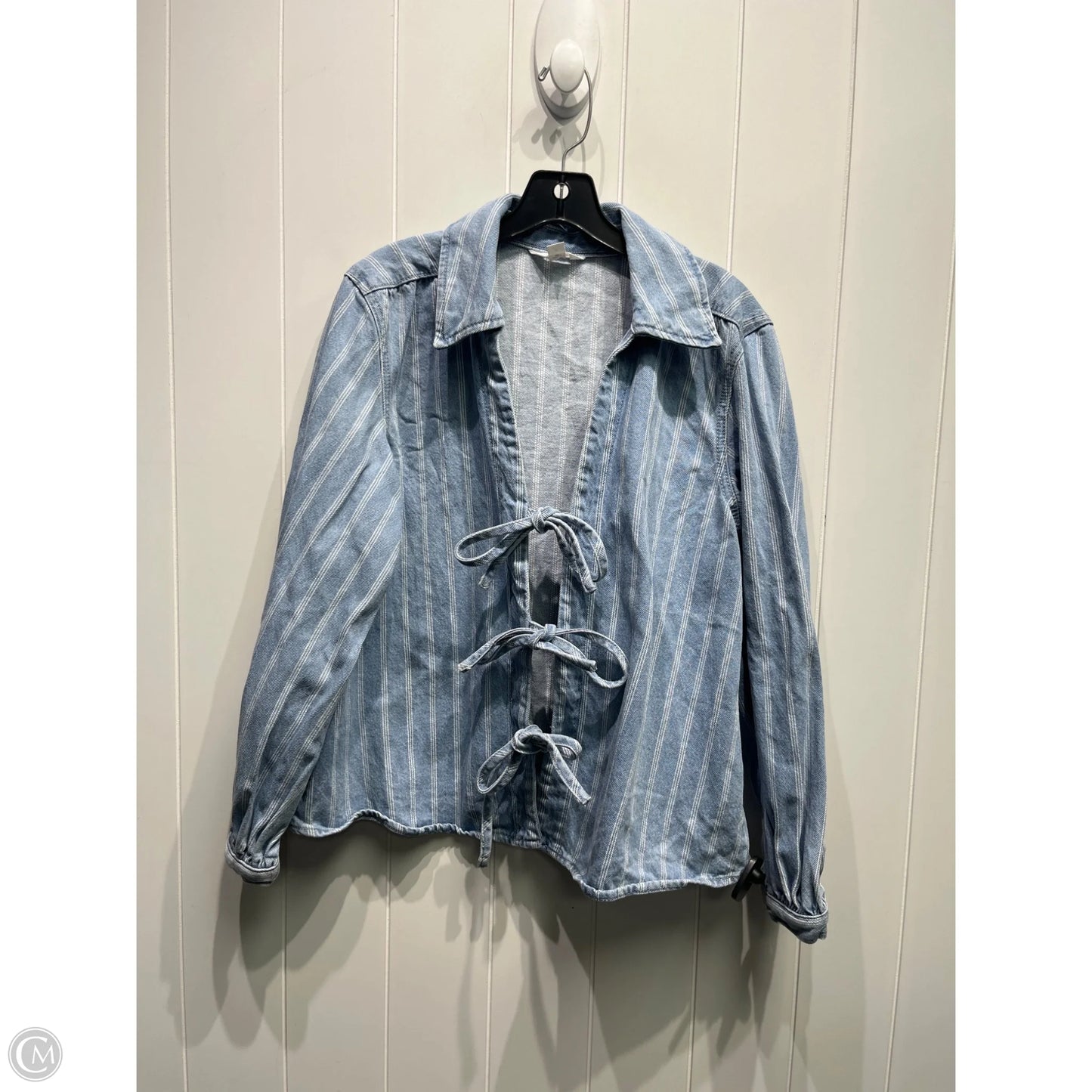 Jacket Other By PER UNA In Blue Denim, Size: M