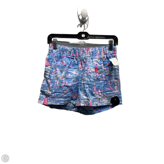 Shorts Designer By Lilly Pulitzer In Blue & Pink, Size: Xs