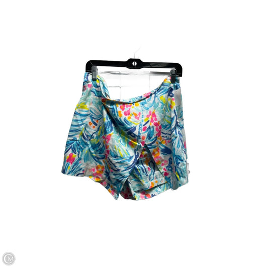 Shorts Designer By Lilly Pulitzer In Blue & Pink, Size: 12