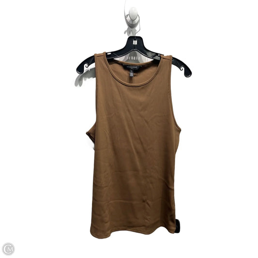 Top Sleeveless By White House Black Market In Brown, Size: Xl