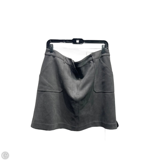 Skirt Mini & Short By White House Black Market In Grey, Size: 14