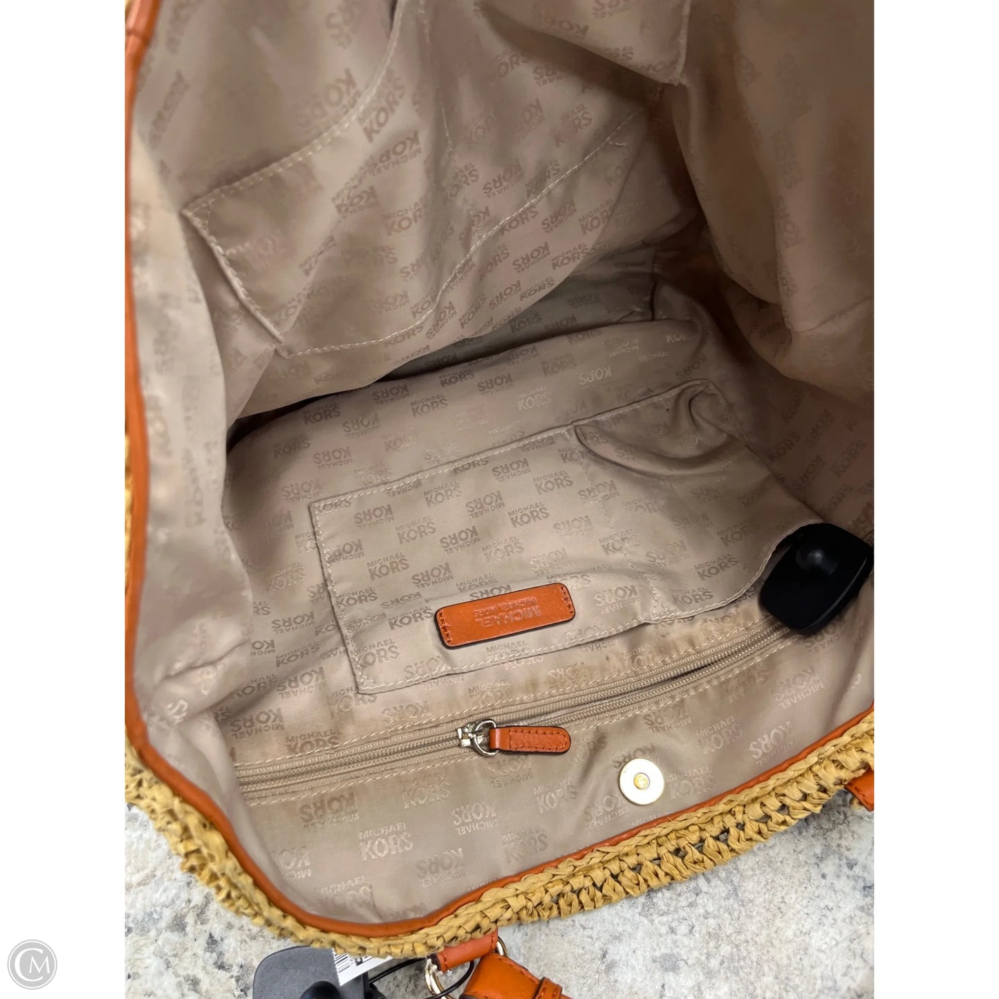 Handbag Designer By Michael Kors, Size: Large