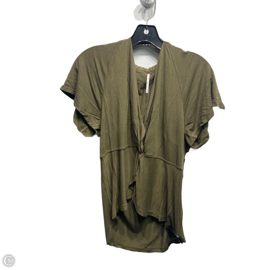 Top Short Sleeve By Free People In Grey, Size: Xs