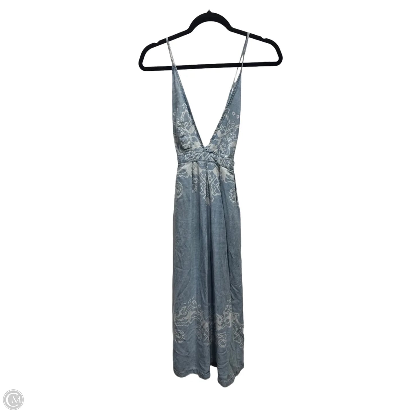 Dress Casual Midi By Free People In Blue Denim, Size: Xs