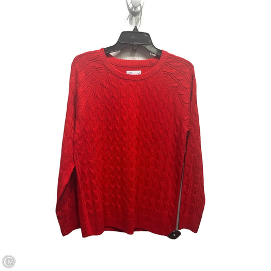 Sweater By Croft And Barrow In Red, Size: S