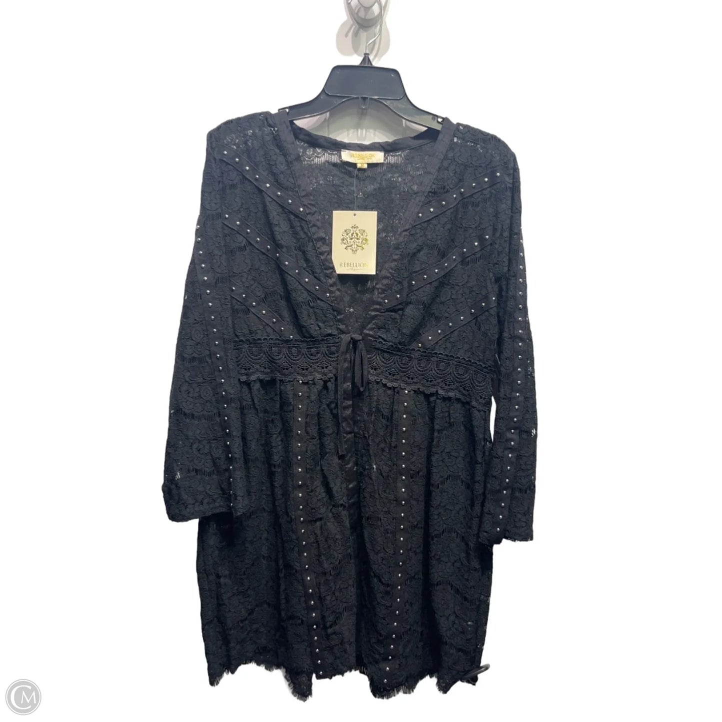 Cardigan By Rebellion In Black, Size: M