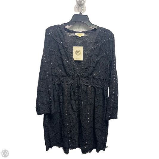 Cardigan By Rebellion In Black, Size: M