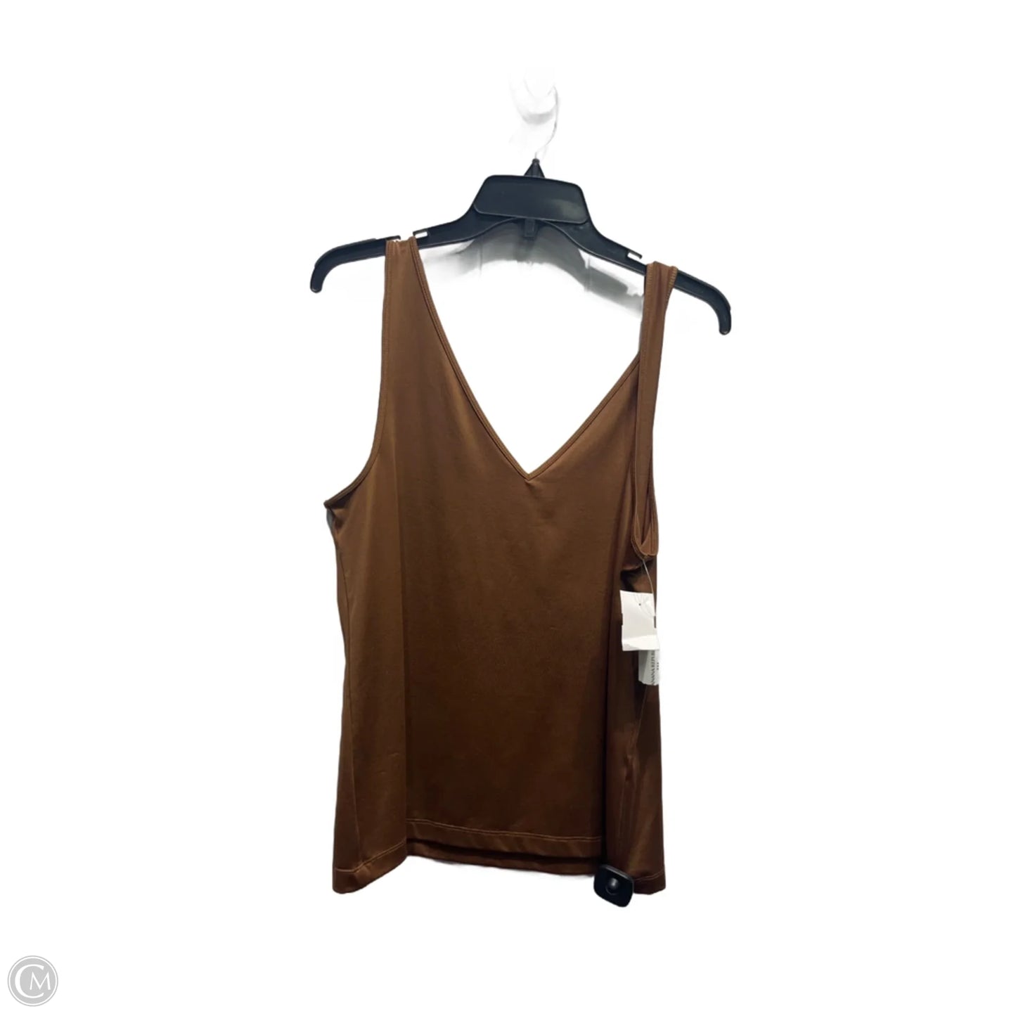 Top Sleeveless By Banana Republic In Brown, Size: Xl