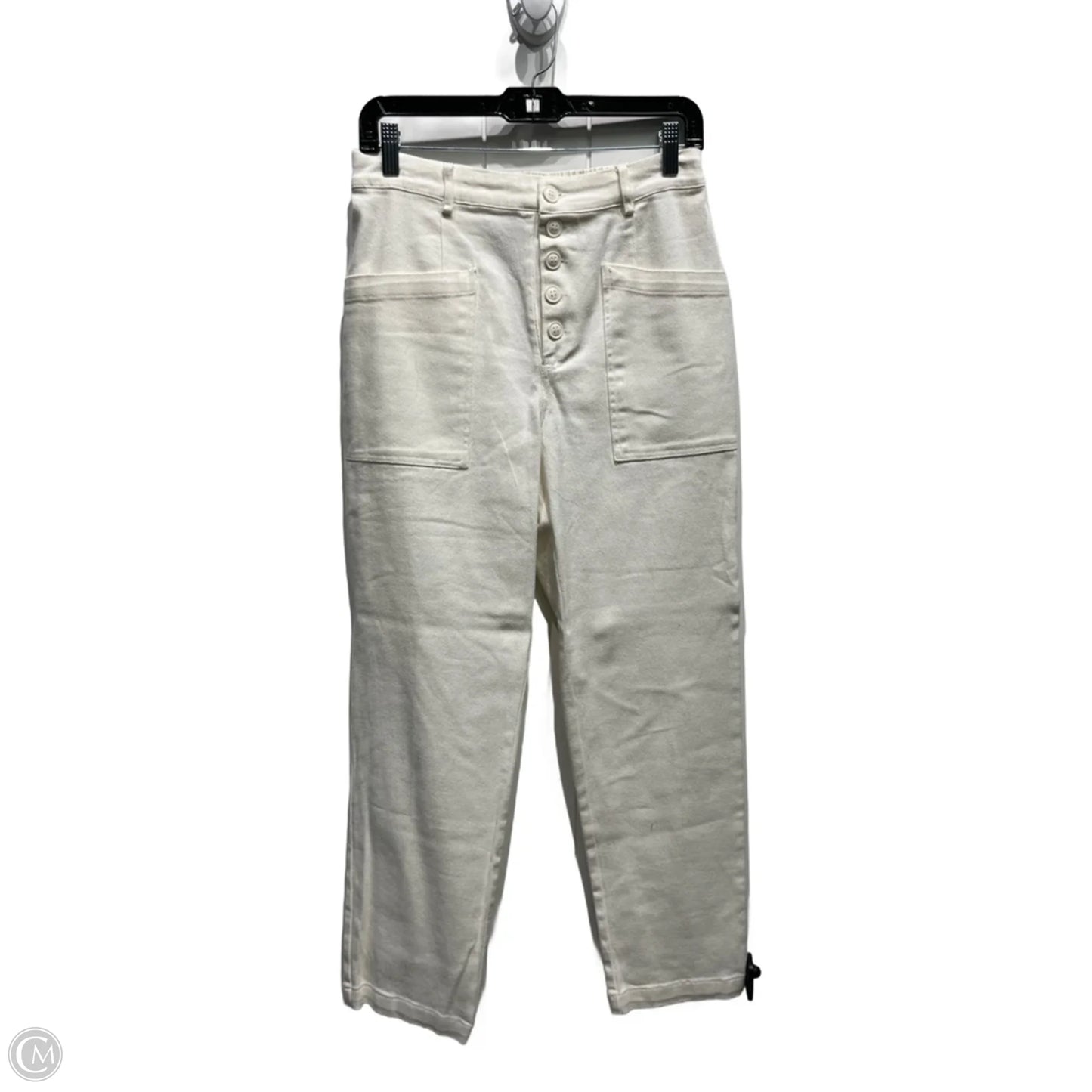 Pants Wide Leg By Skies Are Blue In Yellow, Size: 6