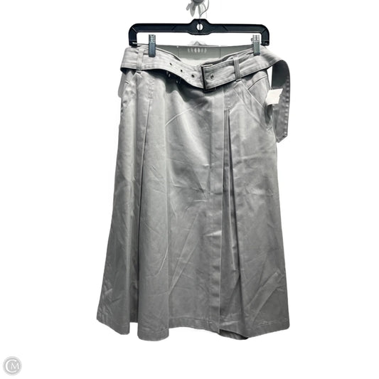 Skirt Midi By White House Black Market In Grey, Size: 6